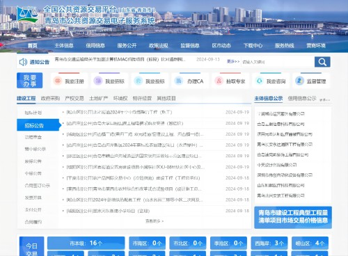 全国公共资源交易平台山东省